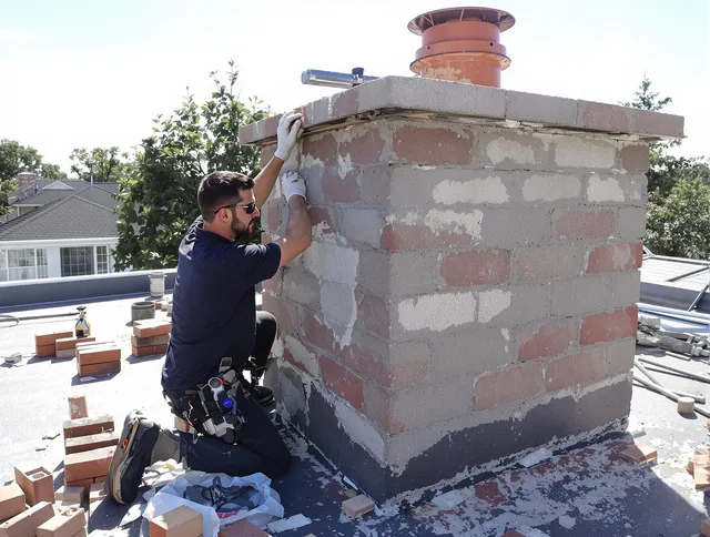 Advanced chimney repair process by Wareham Chimney Sweep in Wareham, MA