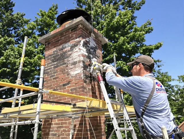 Structural chimney repair by Wareham Chimney Sweep in Wareham, MA