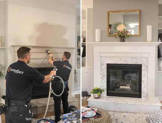 Professional soot removal by Wareham Chimney Sweep team in Wareham, MA